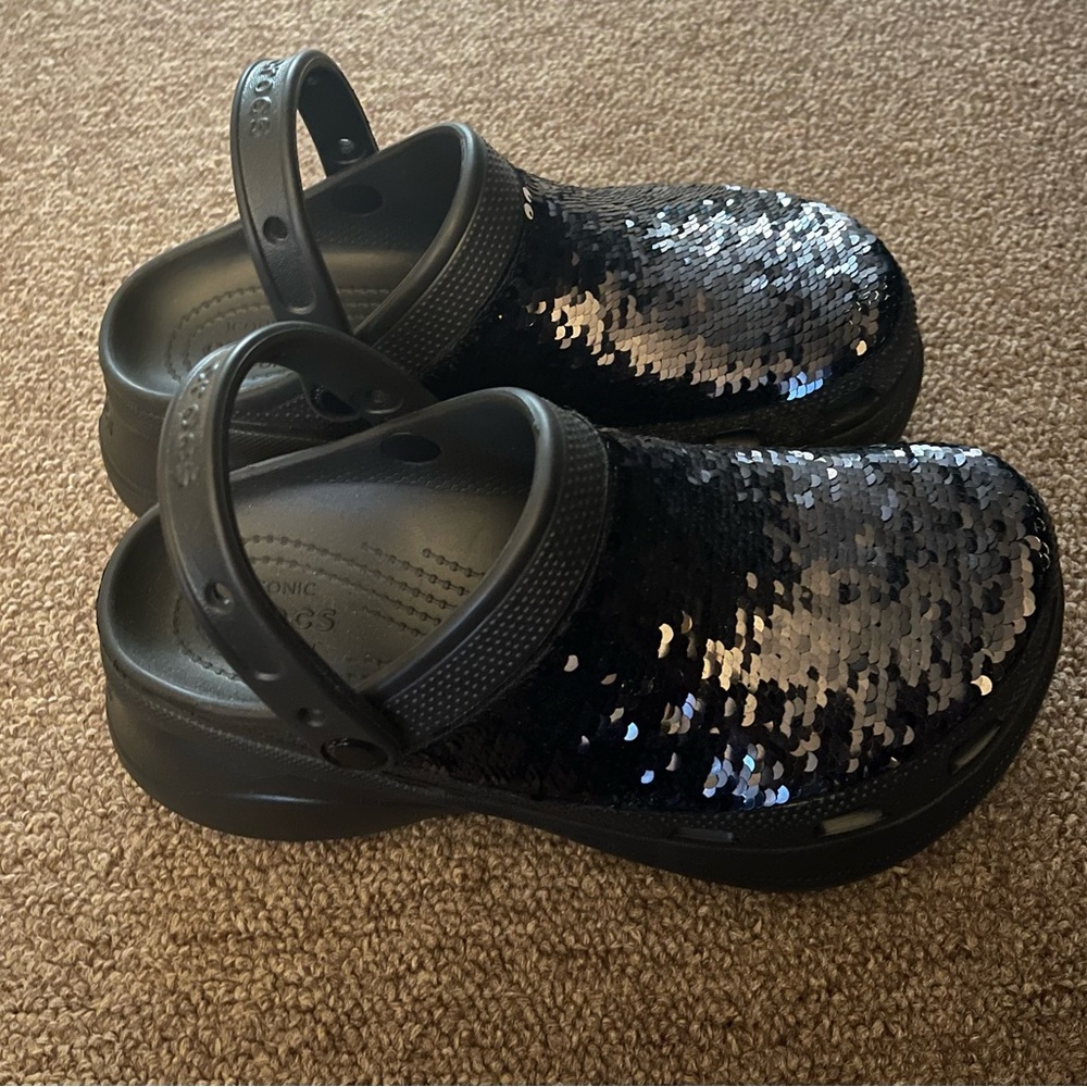 Sequins crocs